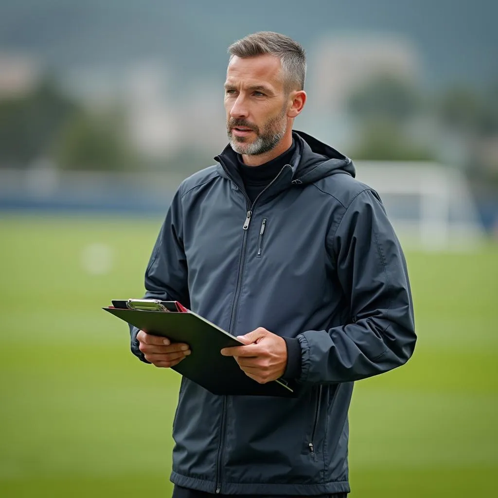 Entrenador de fútbol profesional