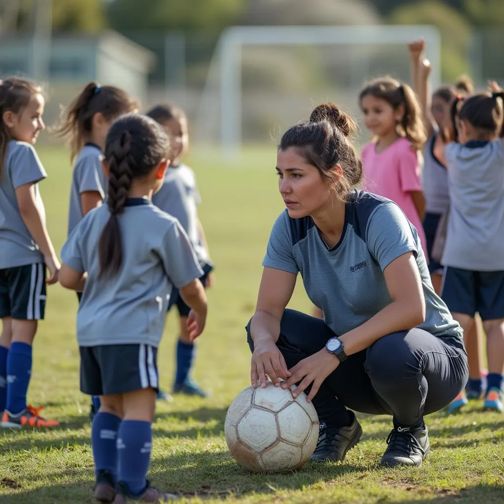 Directora de escuela deportiva